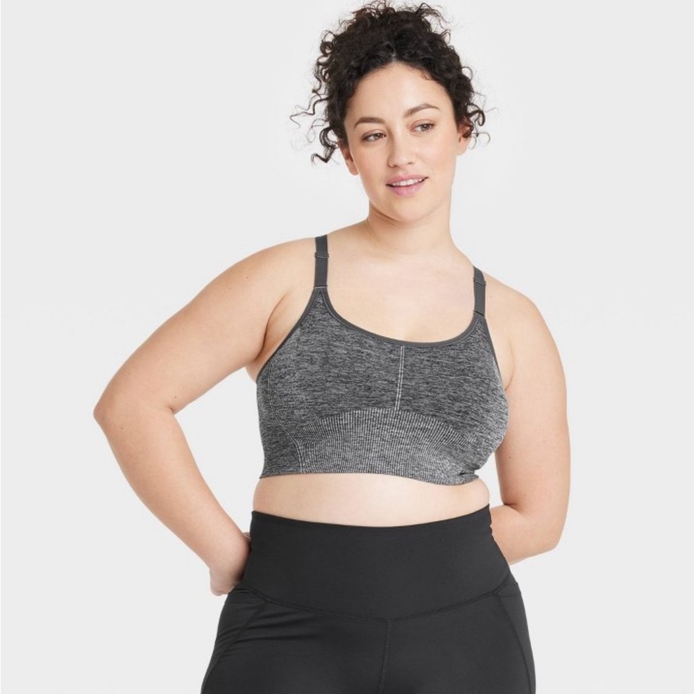 Women's All In Motion Seamless Medium Support Cami Sports Bra XXL
